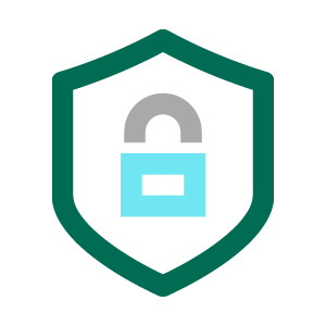 Security warning badge