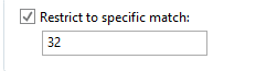 Restrict to Specific Match Window