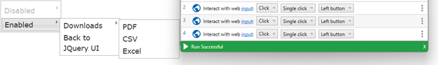 Menu Loading Example