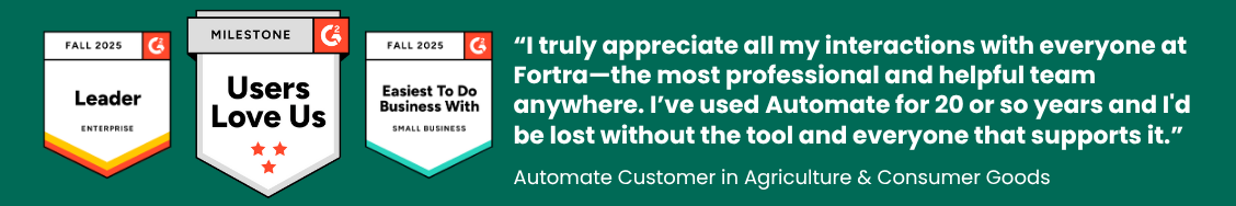 Upgrade to Automate V25