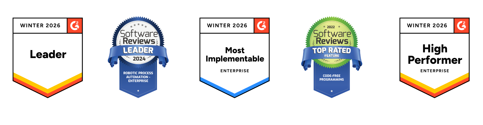 automate 5 badge home page