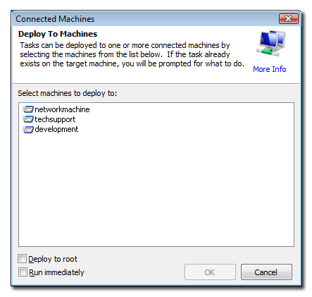 backup automate screen