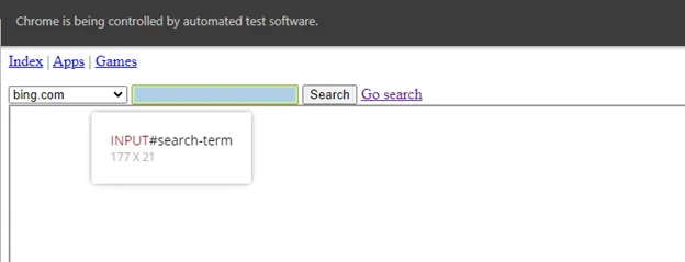 Problem: iframe Example