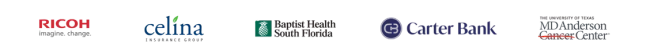 Brands that trust Automate: Ricoh, Celina Insurance, Baptist Health South Florida, Carter Bank, MD Anderson Cancer Center
