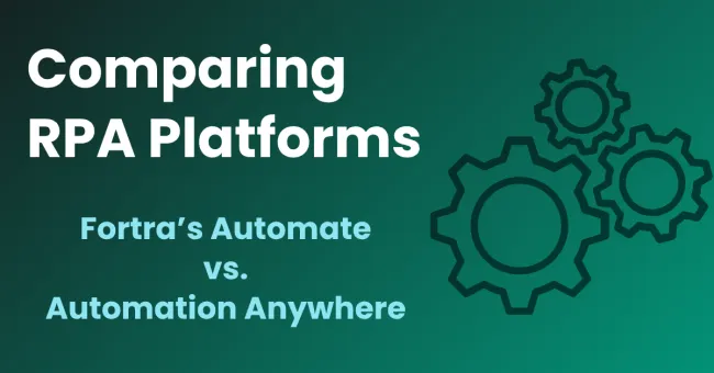 Comparing RPA Platforms: Automate vs. Automation Anywhere
