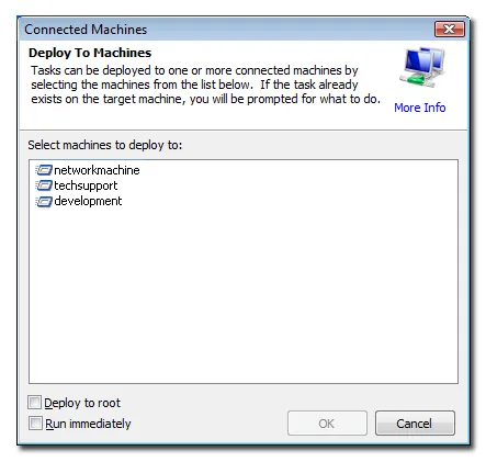 backup automate screen