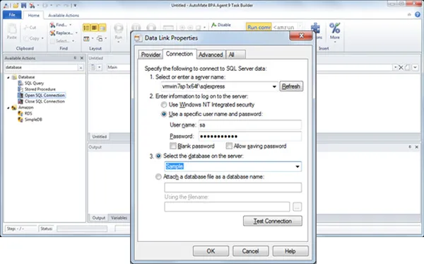 Open SQL Connection